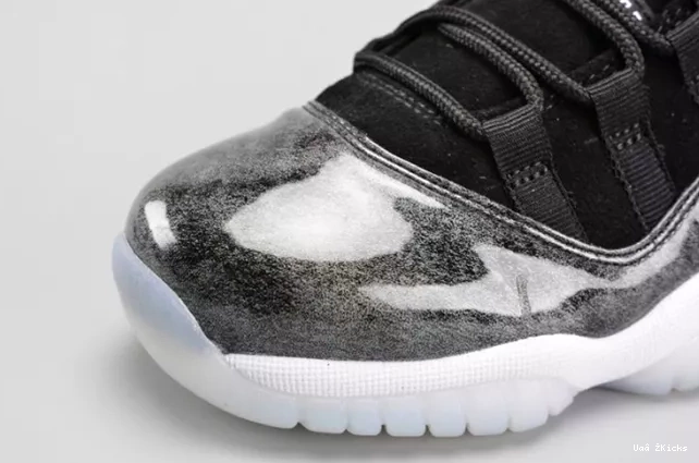 729  JORDAN 11 womens "BARON" 2506 (GS) AIR  RETRO LOW BG 528896- Trendy 0808